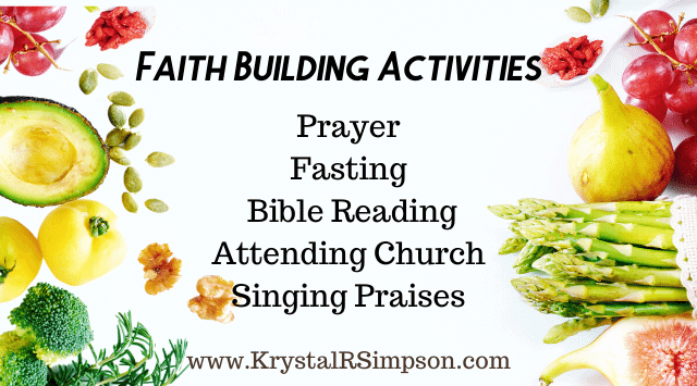 Faith Building Activities for lasting change