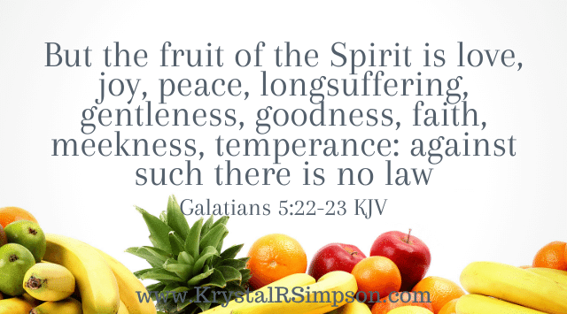 The Fruits of the Holy Spirit