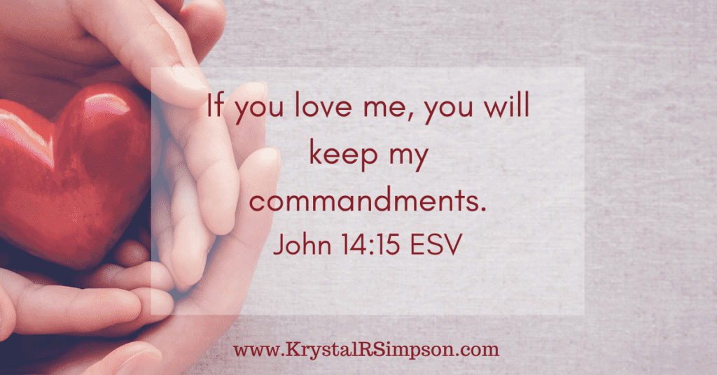 Keep commandments