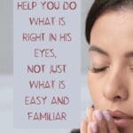 Ask God Tp Help You Do what is right 1