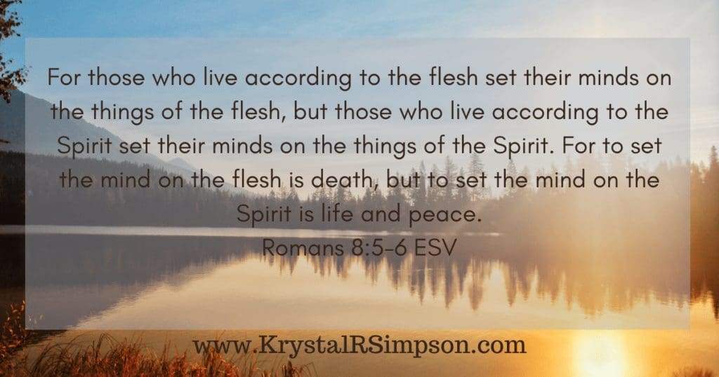 Change to Live According to the Spirit Scripture