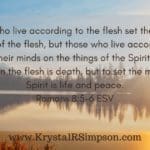 Change to Live According to the Spirit Scripture