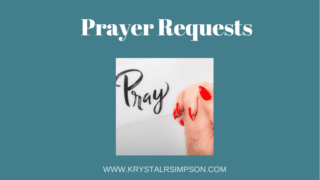 Prayer Requests