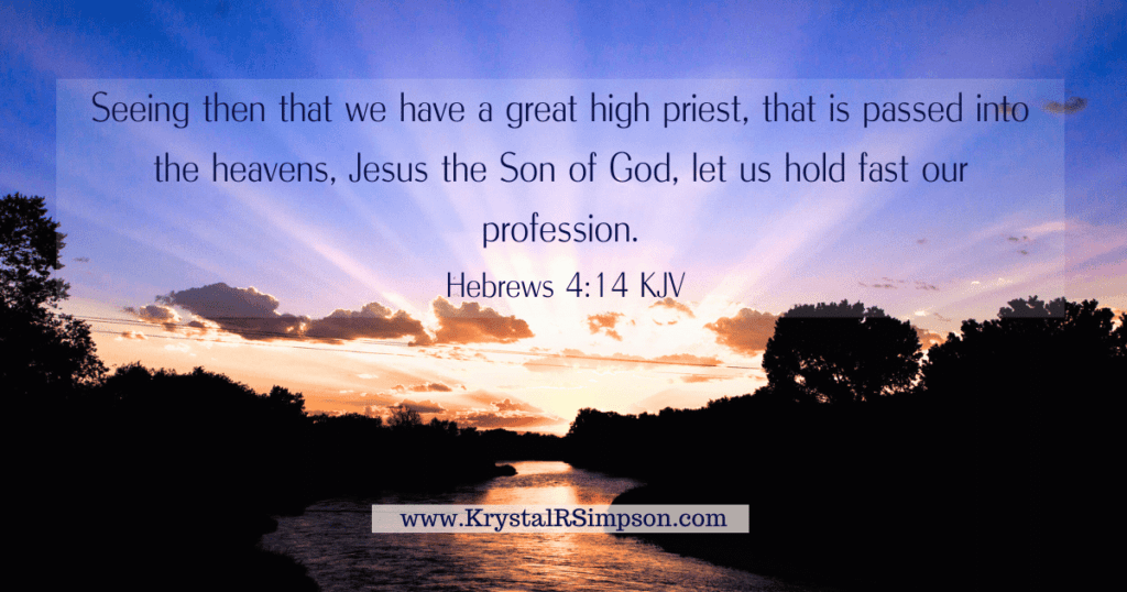 Jesus is the High Priest Scripture