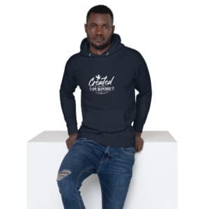 Created With A Purpose Unisex Hoodie - Image 2