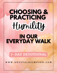 Tile Page Choosing and Practicing Humility In our Everyday Walk